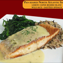 Pan-seared North Atlantic Salmon  