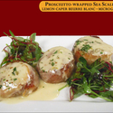 Prosciutto-wrapped Sea Scallops  