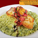 Pan-seared Alaskan Halibut  